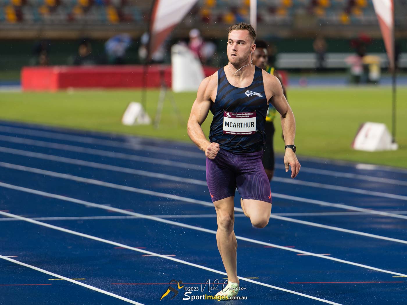 Sam McArthur, Heat 5, Men Open 100m